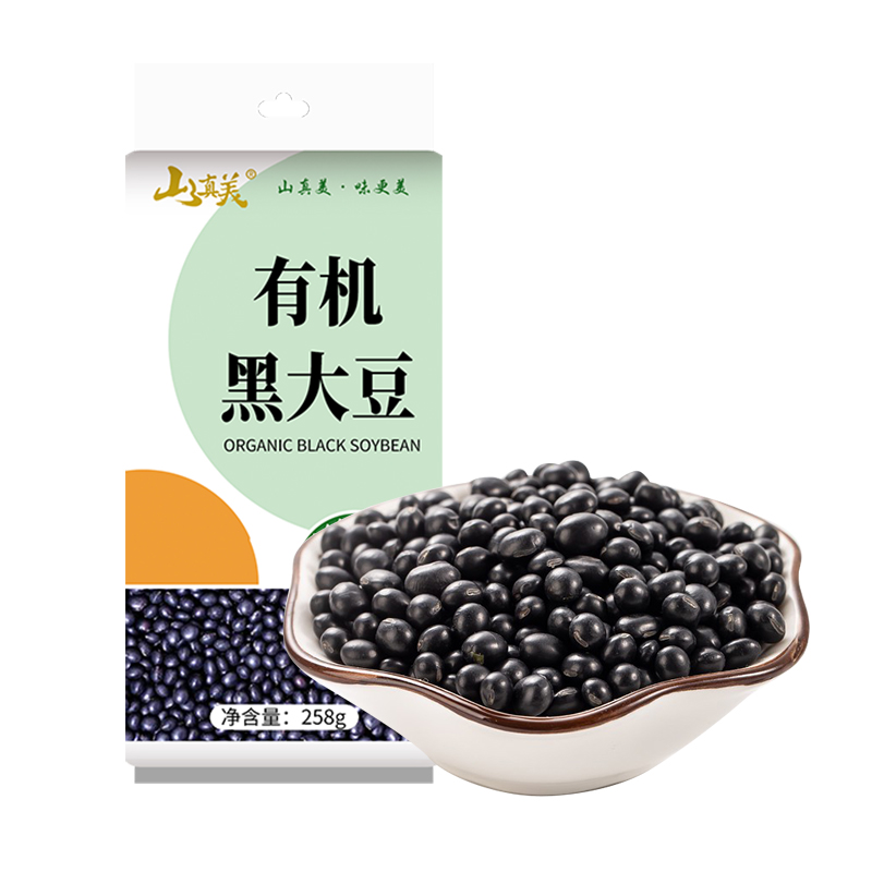 山真美山真美有机黑大豆258g