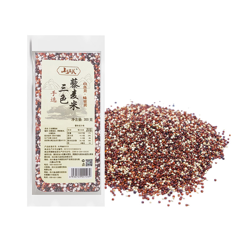 山真美山真美三色藜麦300g