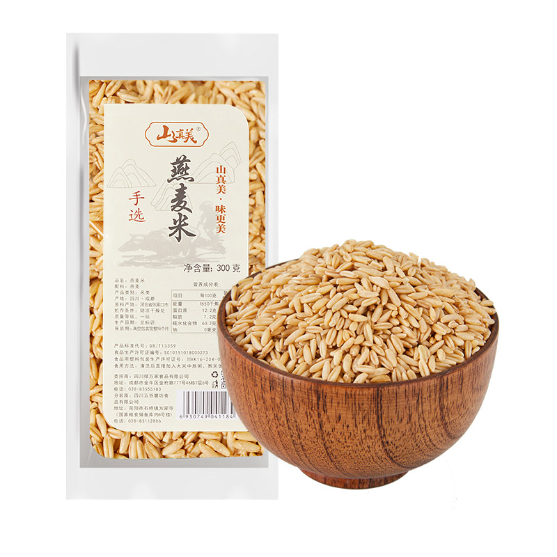 山真美山真美燕麦米300g