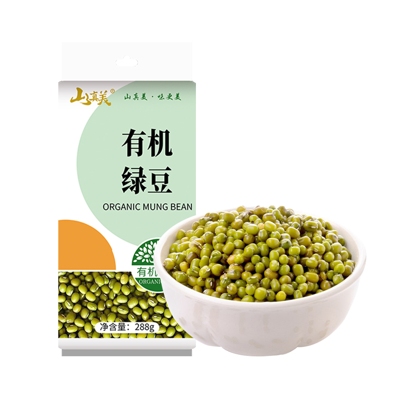 山真美山真美有机绿豆288g