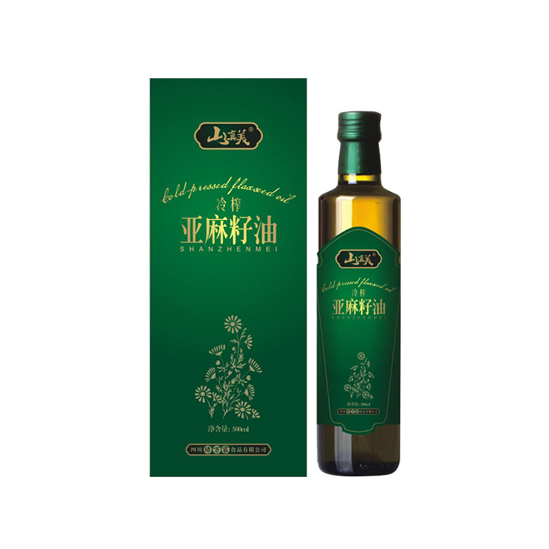 山真美亚麻籽油500ml
