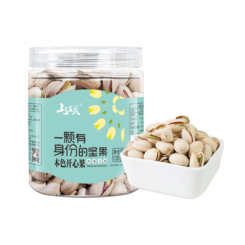 山真美山真美开心果120g（新罐装）