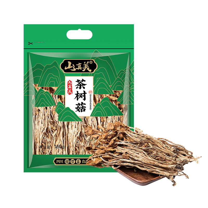 山真美茶树菇160g