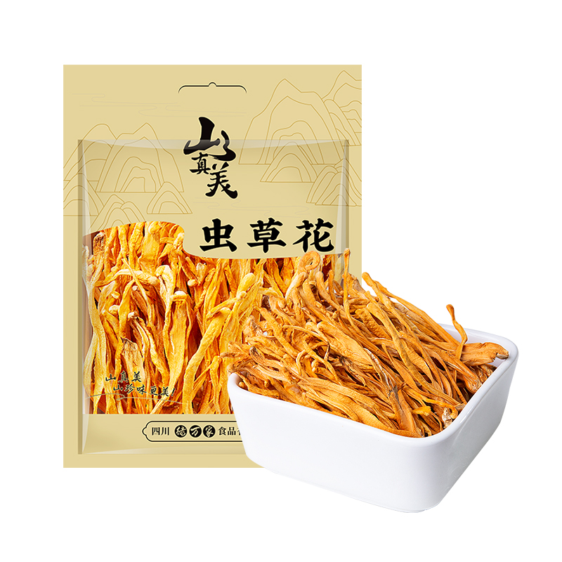 山真美虫草花68g