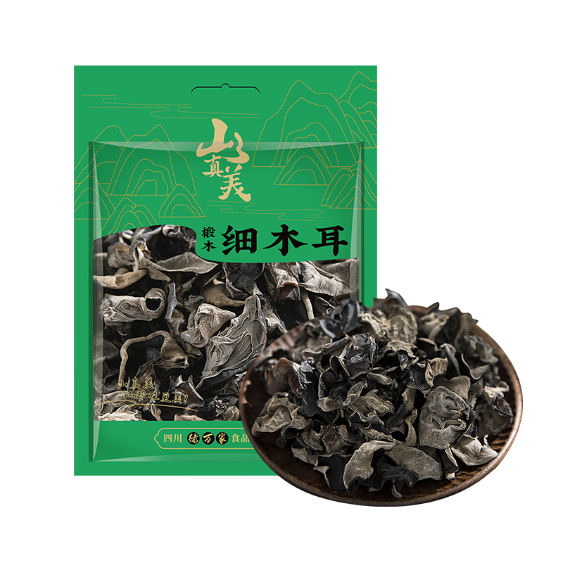 山真美椴木细木耳100g
