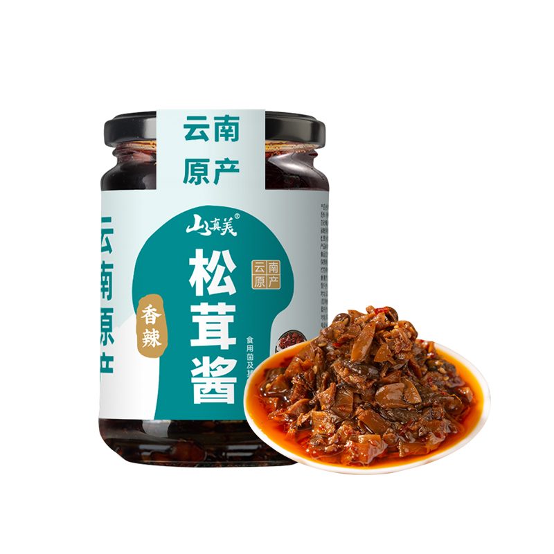 山真美山真美松茸酱(香辣)220g