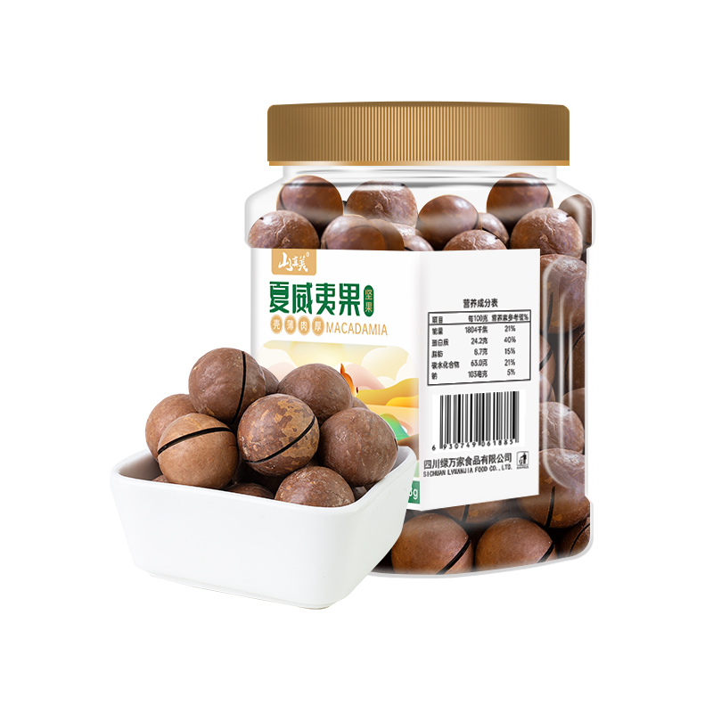 山真美山真美夏威夷果348g