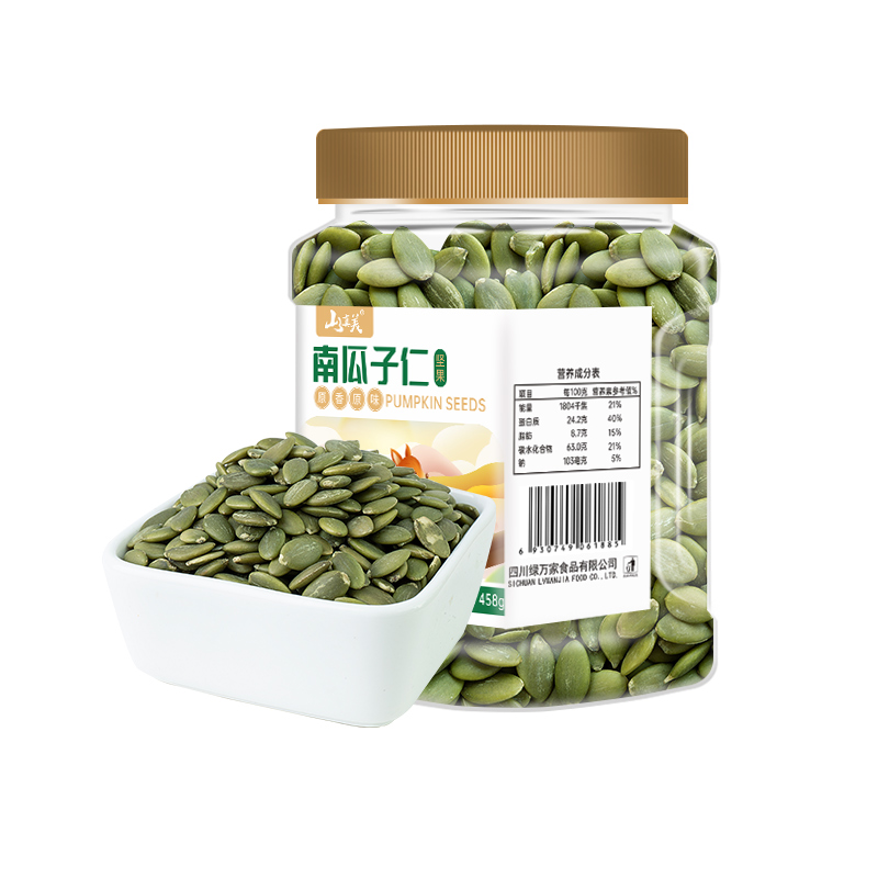 山真美山真美南瓜子仁458g