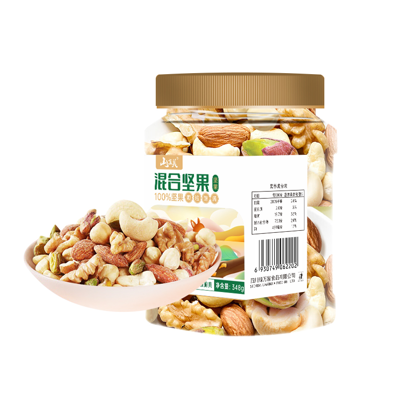 山真美山真美混合坚果348g