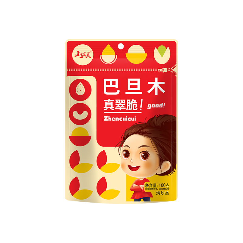 山真美山真美真翠脆巴旦木100g