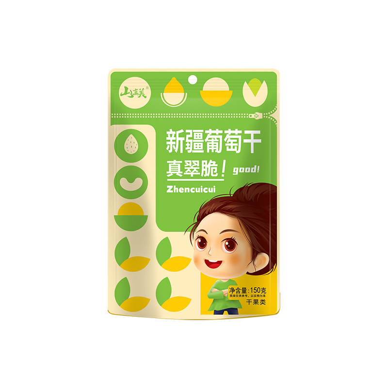 山真美山真美真翠脆新疆葡萄干150g