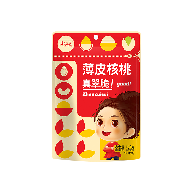山真美山真美真翠脆核桃150g