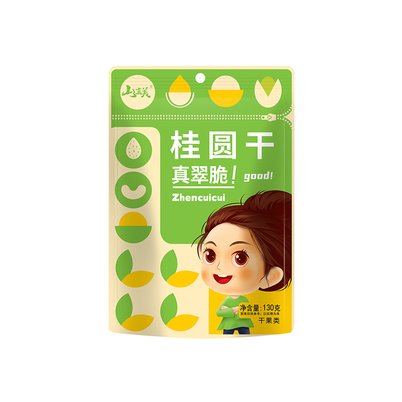 山真美山真美真翠脆桂圆干130g