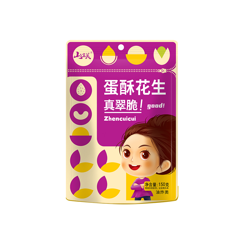山真美山真美真翠脆蛋酥花生150g