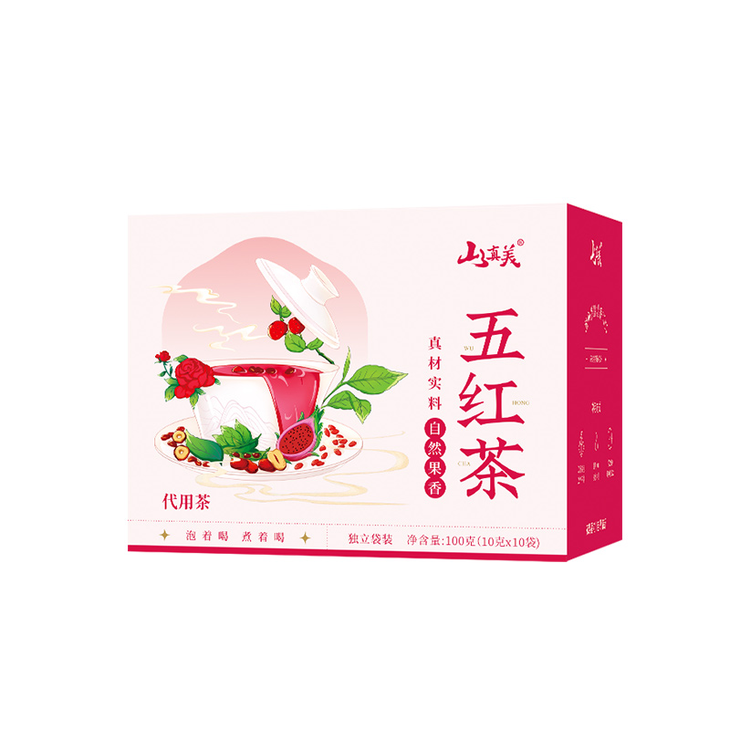山真美山真美五红茶100g