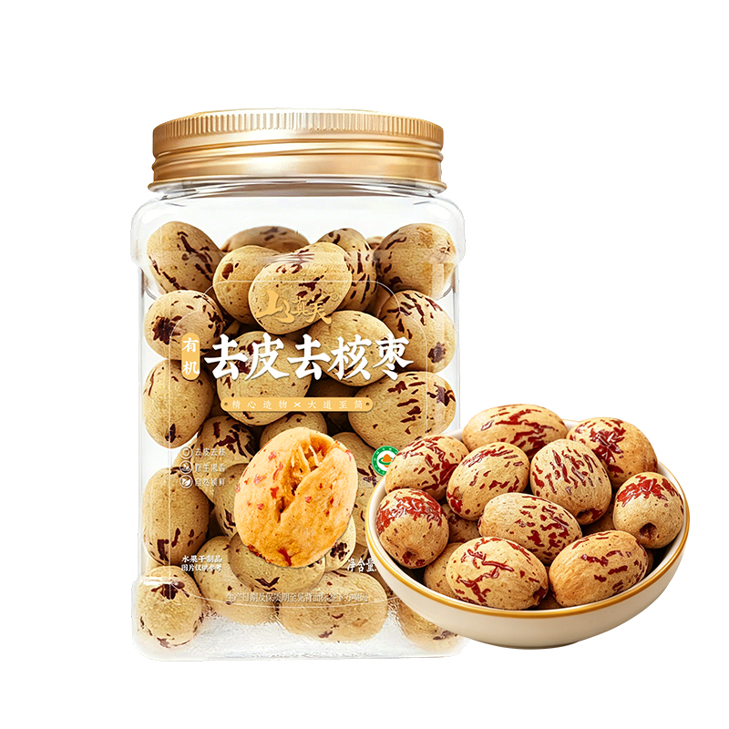 山真美山真美有机去皮去核枣268g